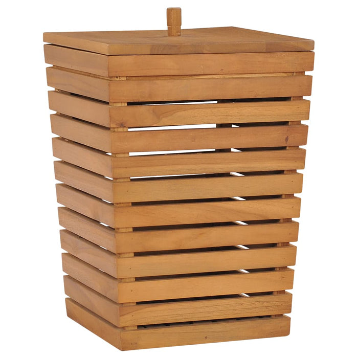 Skittentøyskurv 30x30x45 cm heltre teak