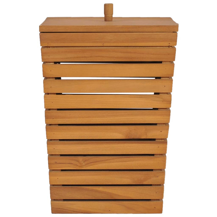 Skittentøyskurv 30x30x45 cm heltre teak