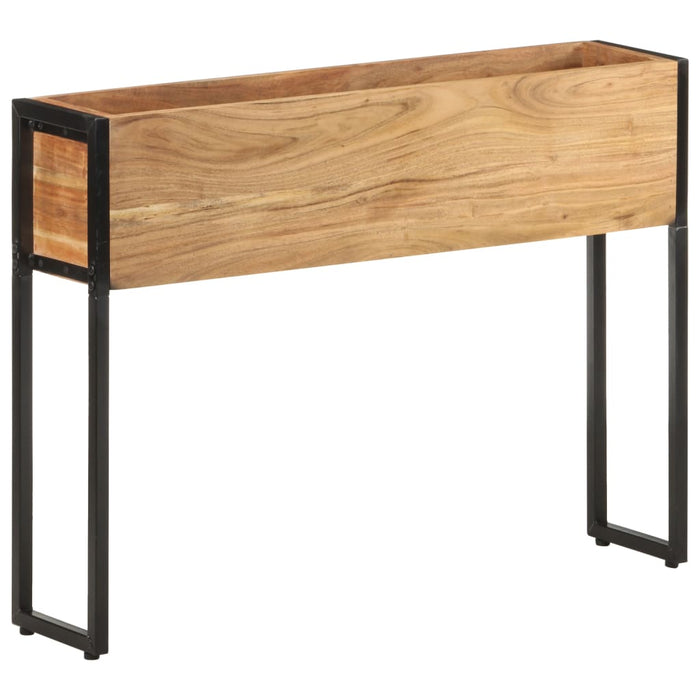 Plantekasse 90x20x68 cm heltre akasie