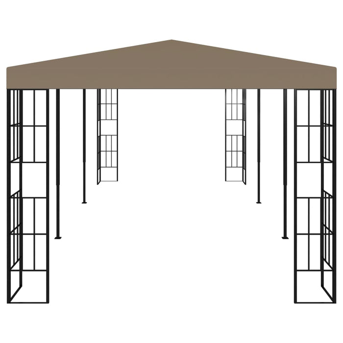 Paviljong 6x3 m gråbrun