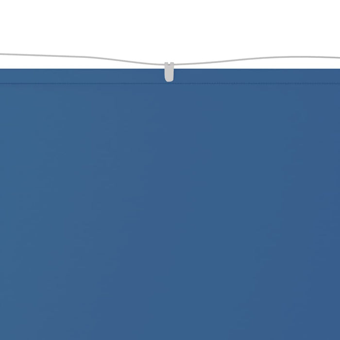 Vertikal markise blå 60x1200 cm oxfordstoff