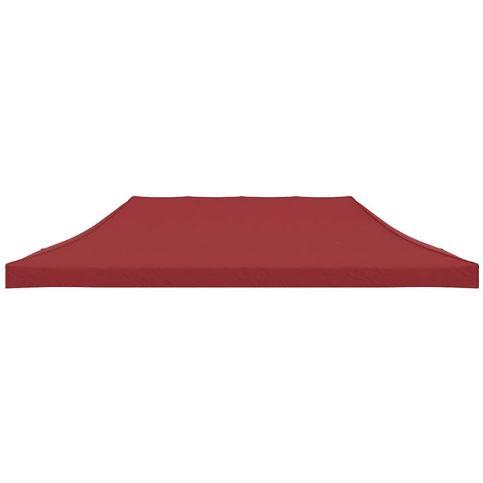 Teltduk for festtelt 6x3 m burgunder 270 g/m²