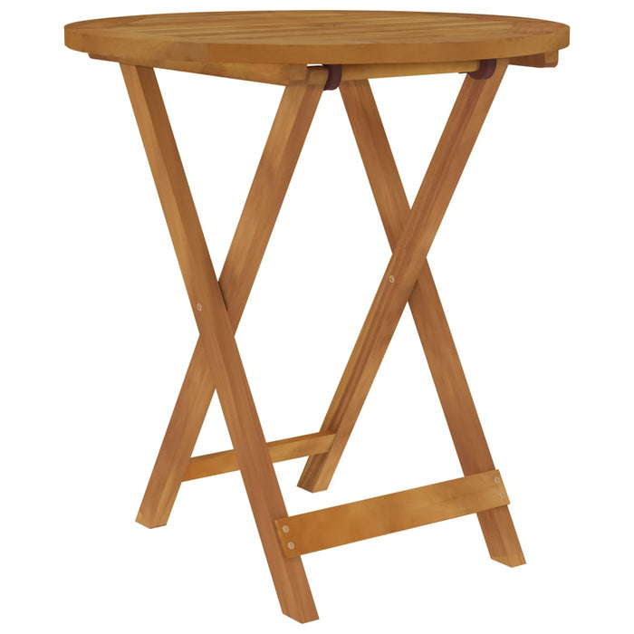 Utendørs sammenleggbar spisestue 3 deler heltre akasie