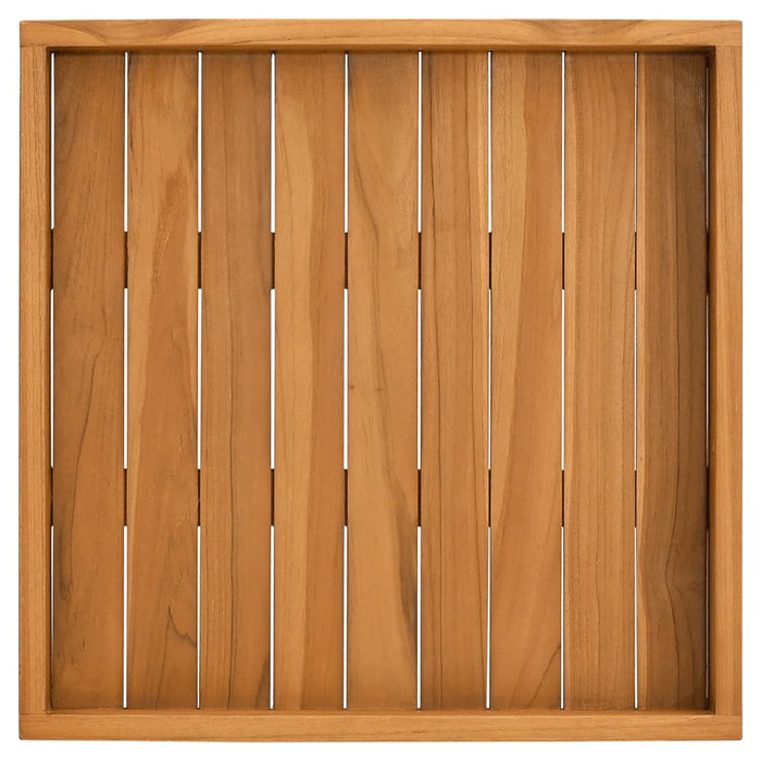 Serveringsbrett 50x50 cm heltre teak