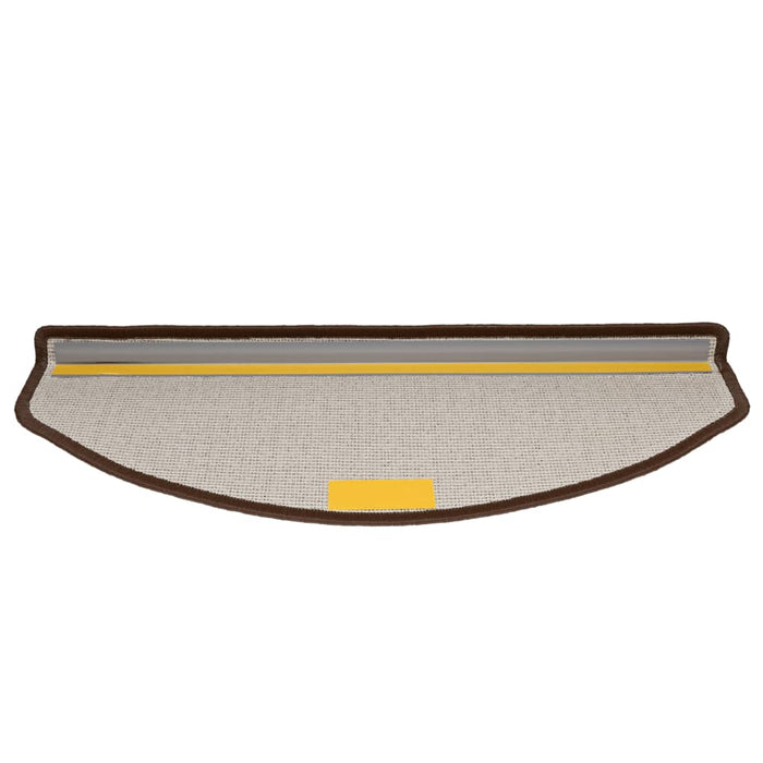 Trappematter 10 stk 65x24x4 cm kaffebrun