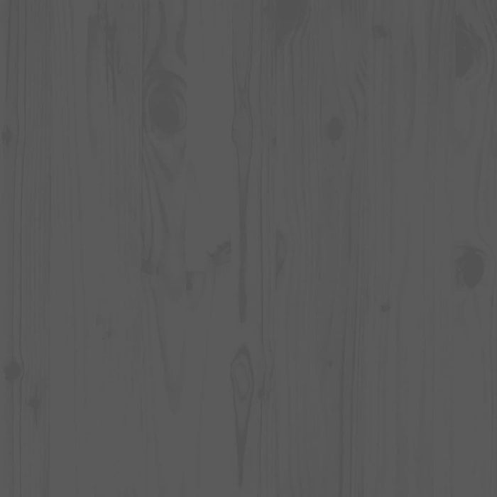 Utendørs hjørnesofaer 2 stk grå heltre furu