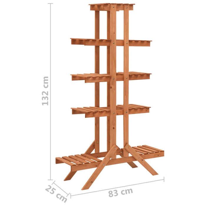 Plantestativ 83x25x132 cm heltre gran