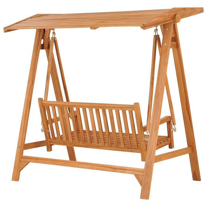 Huskebenk 170 cm heltre teak