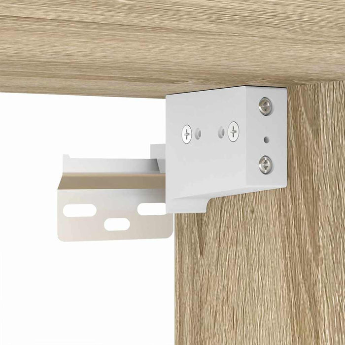 Skoskap med hylle Sonoma eik 103 x 30 x 67 cm Konstruert tre