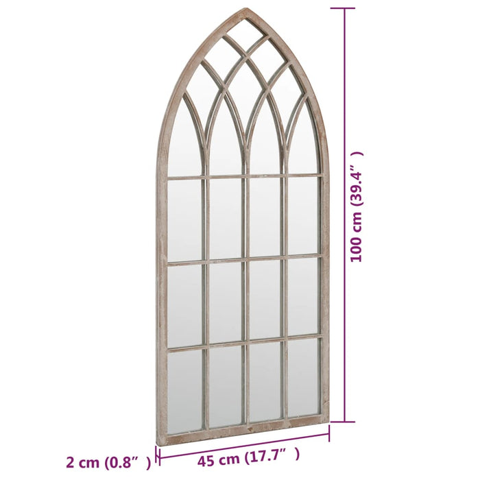 Hagespeil sand 100x45 cm for utendørs bruk jern