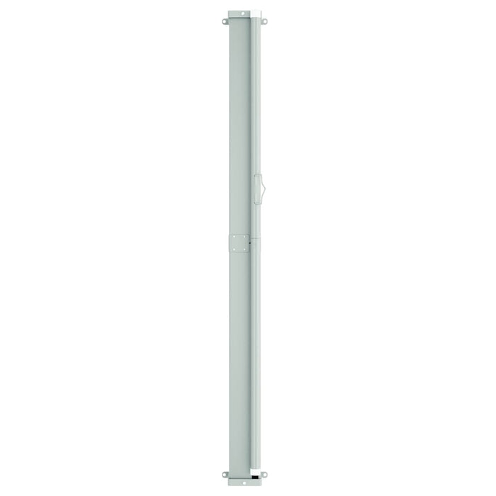 Uttrekkbar sidemarkise 180x600 cm brun