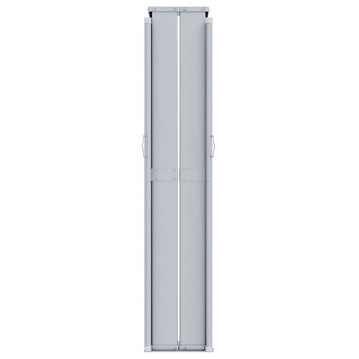 Uttrekkbar sidemarkise 180x600 cm blå