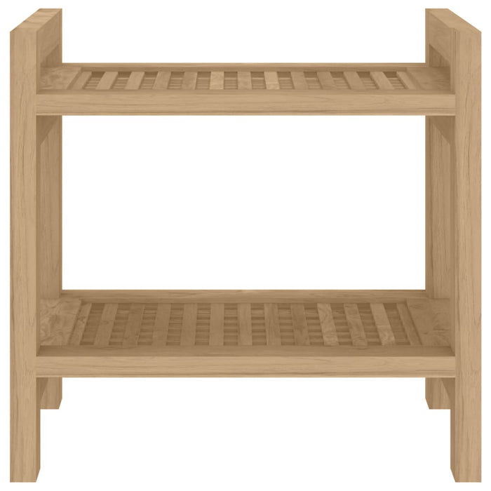 Sidebord til baderom 60x30x45 cm heltre teak