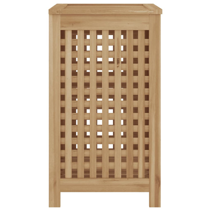 Skittentøyskurv 50x35x60 cm heltre teak