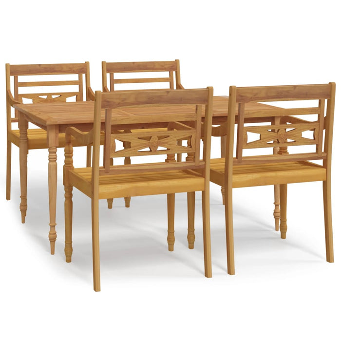 Hagespisegruppe 5 deler heltre teak