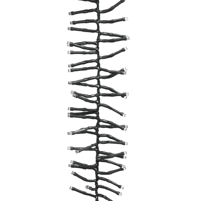 LED-strenglys med 1000 lysdioder fargerik 22 m PVC