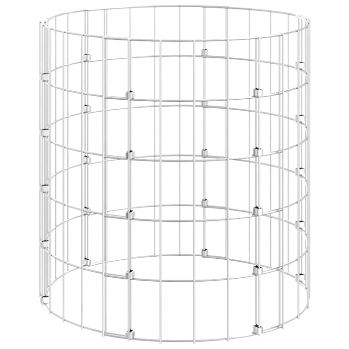 Kompostbinge Ø50x50 cm galvanisert stål