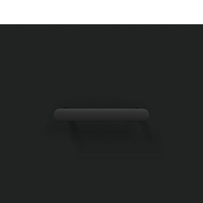 Salongbord svart 102x50x40 cm konstruert tre