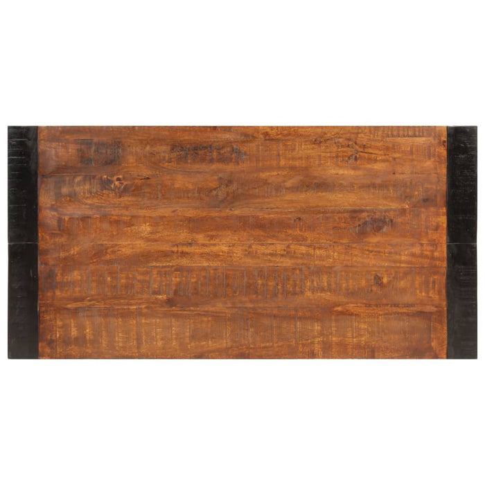 Spisebord honningbrun 120x60x76 cm heltre mango