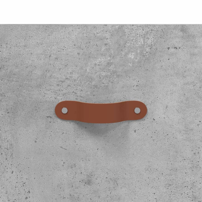 Salongbord betonggrå 90x50x40 cm konstruert tre