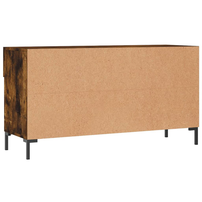 Skobenk røkt eik 102x35x55 cm konstruert tre