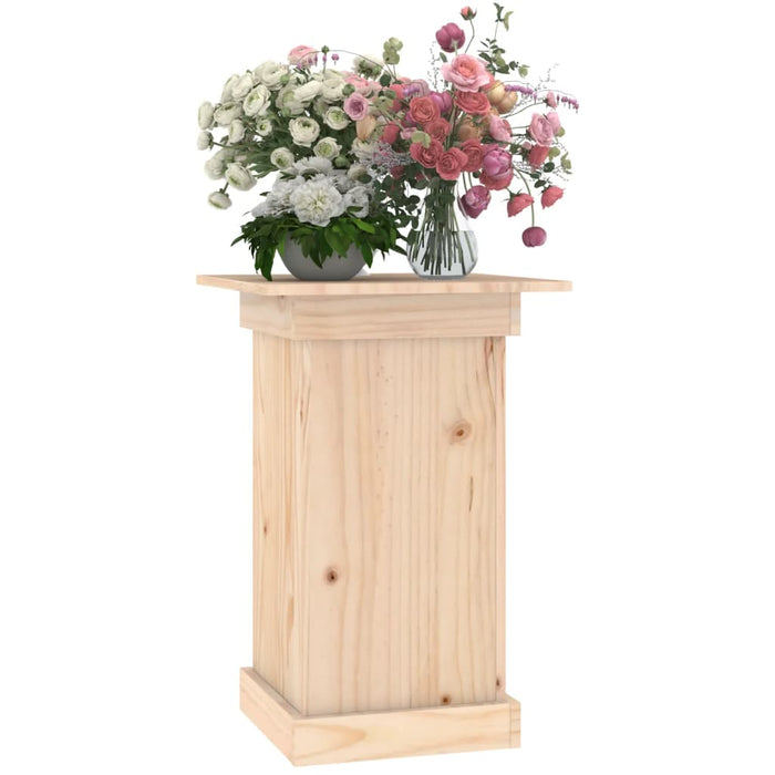 Blomsterstativ 40x40x60 cm heltre furu