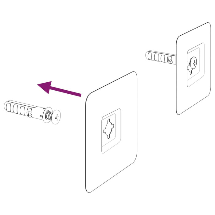 Baderomsspeil med LED 50x90 cm