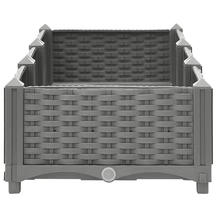 Høybed 120x40x23 cm polypropylen