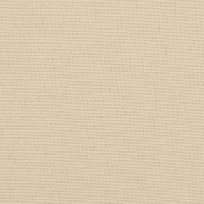 Puter til hagebenk 2 stk beige 180x50x7 cm oxfordstoff