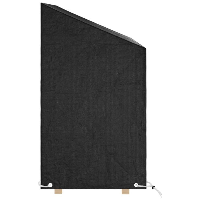 Trekk til hagebenk 2 stk 8 maljer 130x70x70/88 cm polyetylen