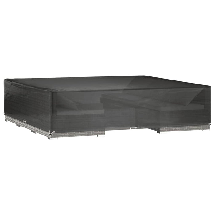 Hagemøbeltrekk 16 maljer 240x240x55 cm firkantet