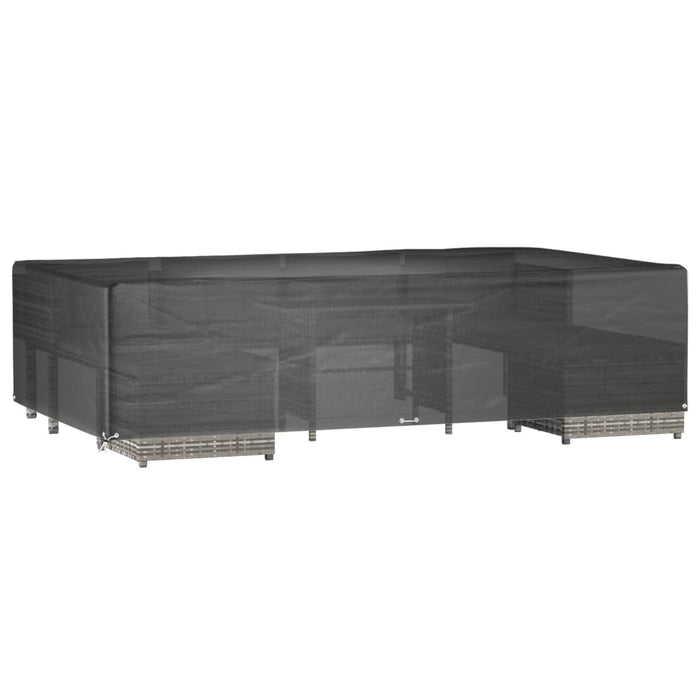 Hagemøbeltrekk 12 maljer 315x180x75 cm rektangulær