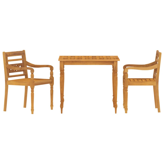 Hagespisegruppe 3 deler heltre teak