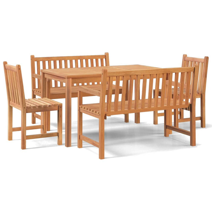 Hagespisegruppe 5 deler heltre teak