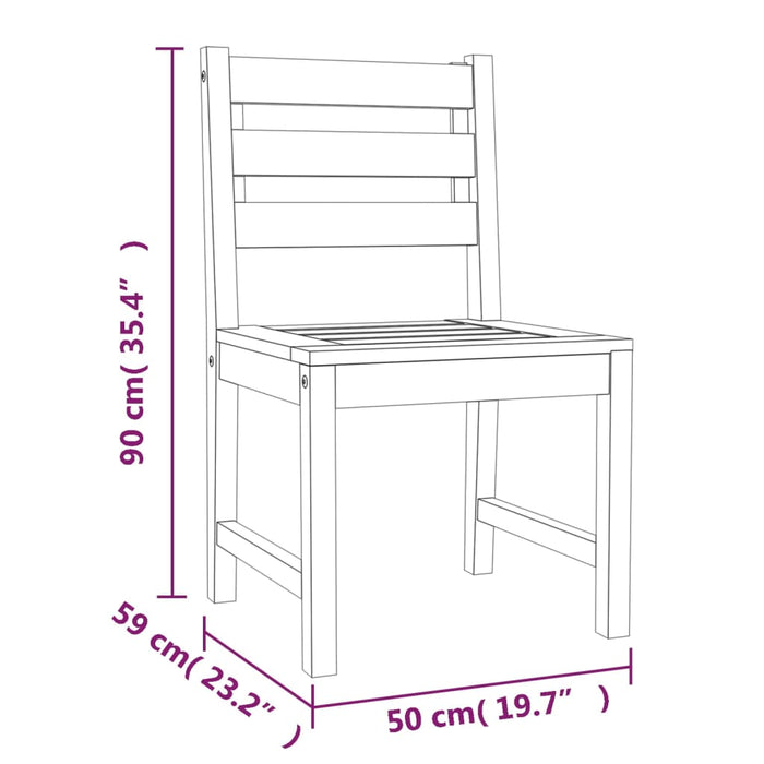 Hagespisegruppe 5 deler heltre teak