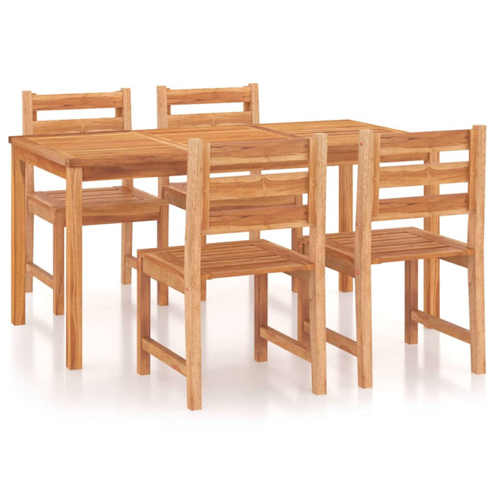 Hagespisegruppe 5 deler heltre teak