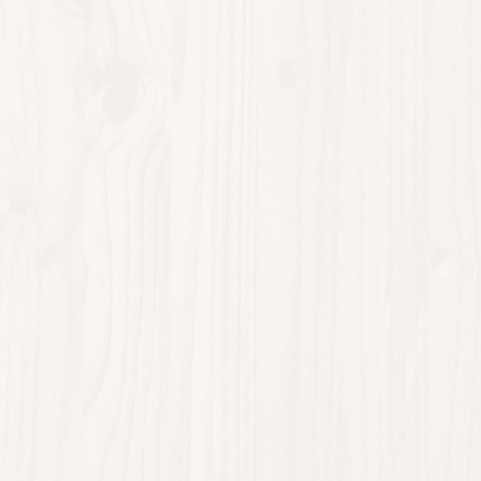 Barkrakker 2 stk hvit 40x48,5x115,5 cm heltre furu