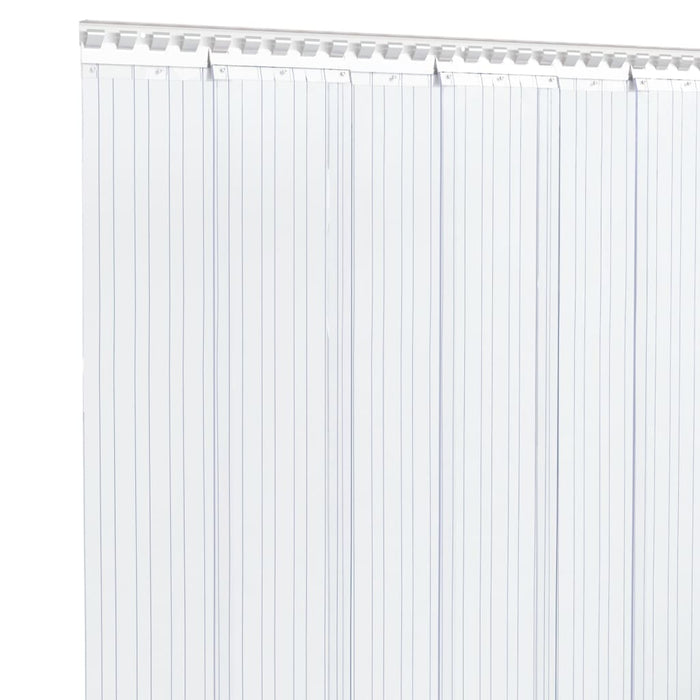 Dørgardin gjennomsiktig 200 mm x 1,6 mm 50 m PVC