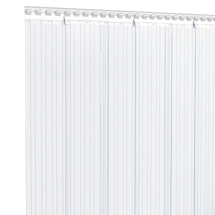 Dørgardin gjennomsiktig 300 mm x 2,6 mm 10 m PVC
