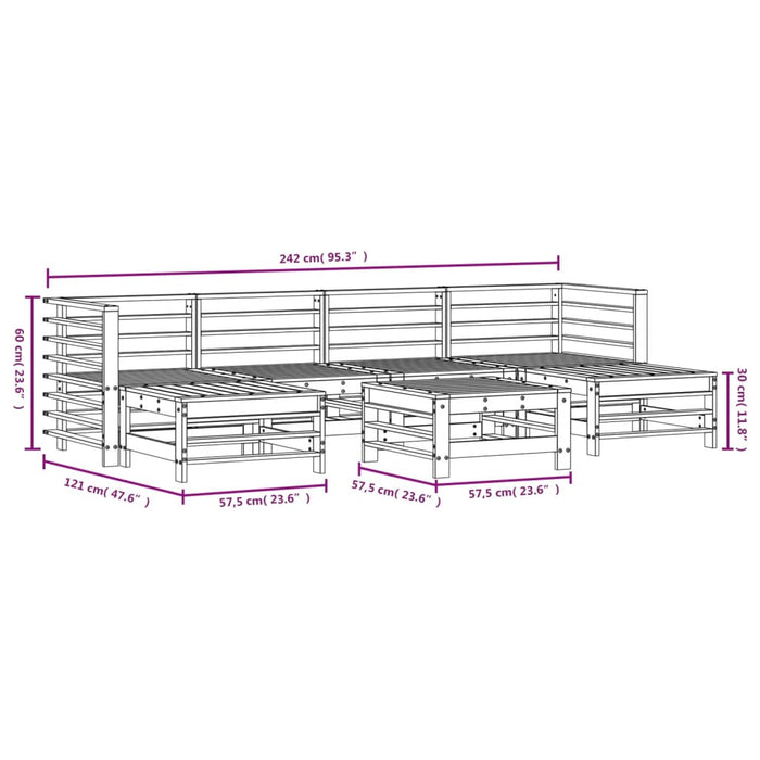 Hagesofagruppe 7 deler hvit heltre furu