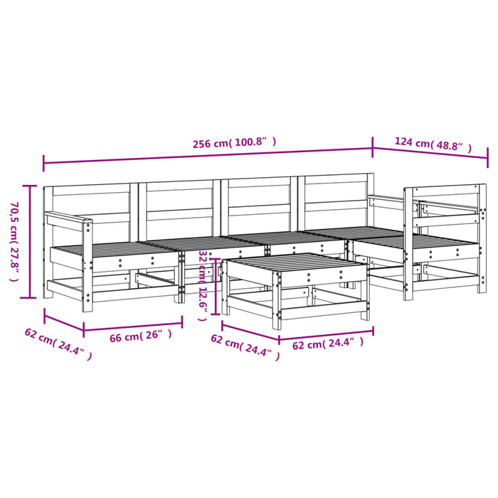 Hagesofagruppe 6 deler hvit heltre furu