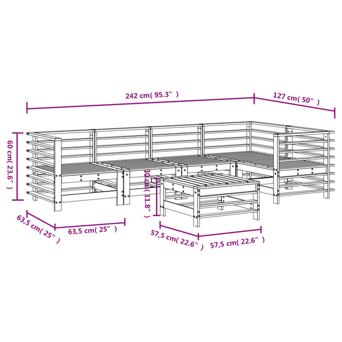 Hagesofagruppe 6 deler hvit heltre furu