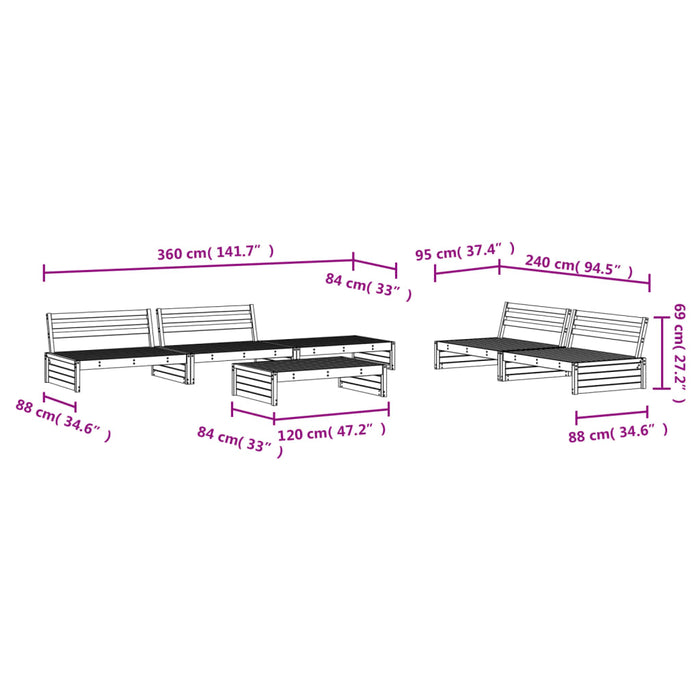 Hagesofagruppe 6 deler hvit heltre furu