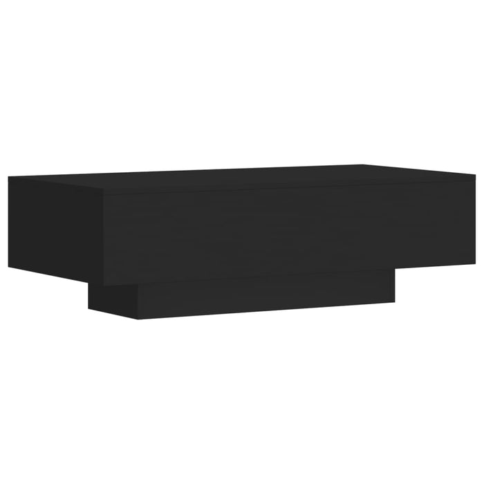 Salongbord svart 100x49,5x31 cm konstruert tre