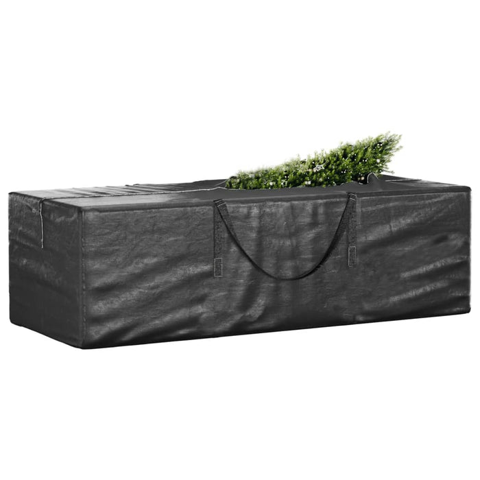 Oppbevaringspose for juletre svart 135x40x55 cm polyetylen