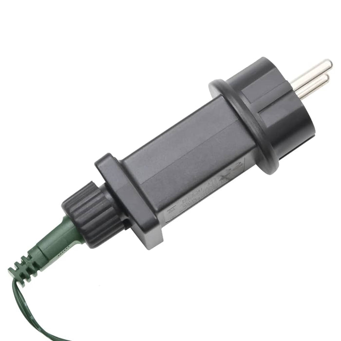 LED juletre på flaggstang 550 LEDs Fargerike 300 cm