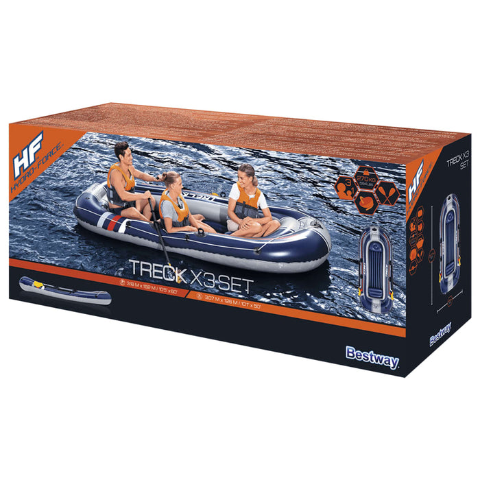 Bestway Hydro-Force oppblåsbar båt Treck X3 307x126 cm