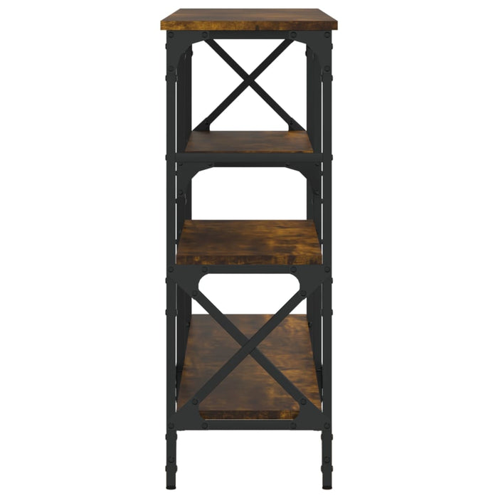 Konsollbord sonoma eik 150x29x76,5 cm konstruert tre