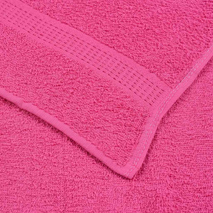 Dusjhåndklær 4 stk rosa 70x140 cm 360 g/m2 100 % bomull