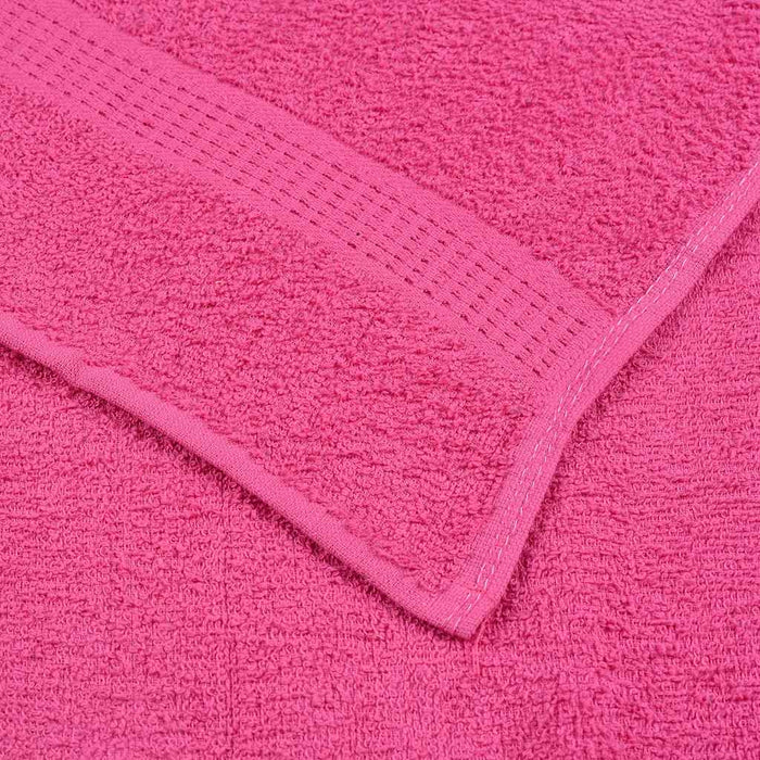 Badehåndklær 4 stk rosa 100x150 cm 360 g/m² 100 % bomull